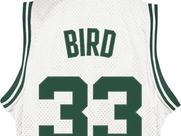 Camiseta de Larry Bird, de los Boston Celtics.