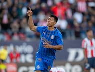 during the 4th round match between Atletico de San Luis and Guadalajara as part of the Liga BBVA MX, Torneo Clausura 2026 at Alfonso Lastras Stadium, on January 31, 2026 in San Luis Potosi, Mexico.