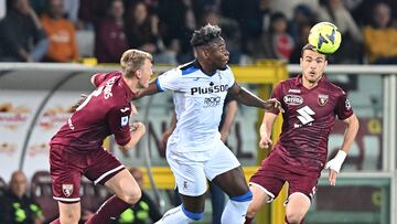 Duván Zapata le da el triunfo a Atalanta sobre la hora