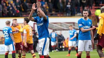 Sin Eduardo Herrera, el Rangers logró empatarle al Motherwell