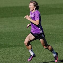 Luka Modric ha acortado una semana su recuperación