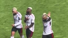 Vidal se retiraba de la cancha y un hincha chileno le gritó esto: insólito