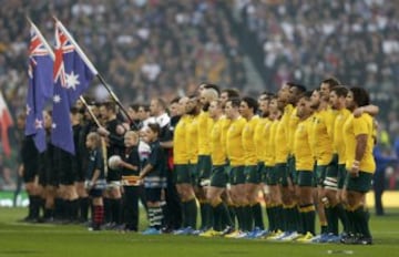 Nueva Zelanda-Australia, la final del Mundial de Rugby en imágenes