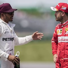 Hamilton: "Vettel no me llamará, no tiene mi número de teléfono"