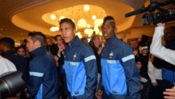 Varane está concentrado con Francia.