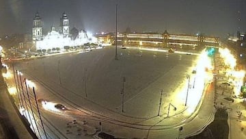 Video: Así fue la granizada que azotó a la Ciudad de México