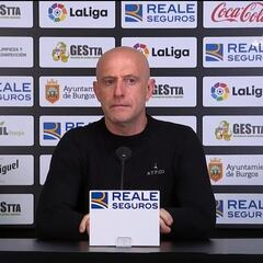 Calero: “El resultado es injusto, el partido iba al empate”