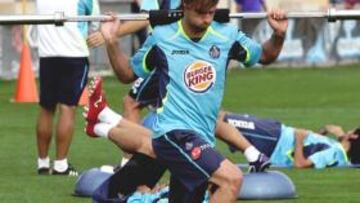 <b>A TOPE. </b>Valera se entrega en cada sesión para estar en forma.