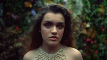 Amaia Romero en el videoclip de &#039;El Rel&aacute;mpago&#039;, su primer sencillo oficial.