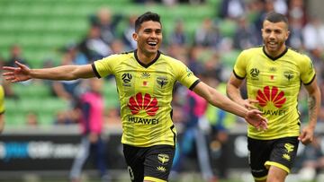 Ulises Dávila anotó en el empate del Wellington en Australia