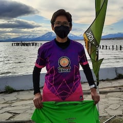 ¡Viajó más de 3.500 kilómetros para correr un maratón en Chile!