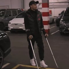 Luis Díaz, presente en Anfield para Liverpool - Leicester