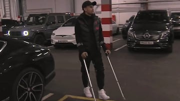 Luis Díaz, presente en Anfield para Liverpool - Leicester