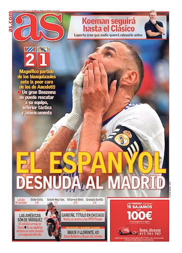 Las portadas de AS de octubre