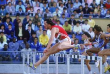 Yordanka Donkova consiguió en 1988 el récord mundial en los 100 metros valla. Logró un tiempo de 12:21.
