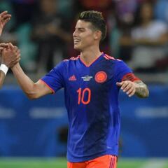 James analiza el triunfo de Colombia sobre Argentina