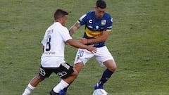 El ex azul que mira Colo Colo