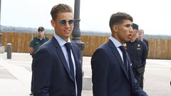 Marcos Llorente y Achraf.