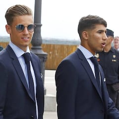 Marcos Llorente y Achraf están en el punto de mira del Alavés