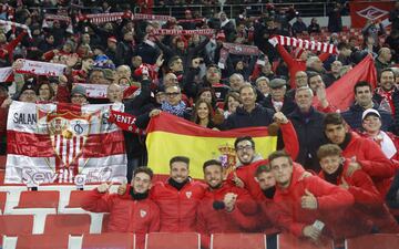 Spartak de Moscú-Sevilla en imágenes