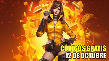 Códigos Free Firen 12 de octubre