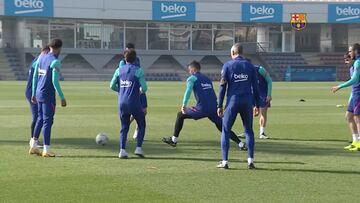 El Barcelona ya prepara el choque contra el Betis