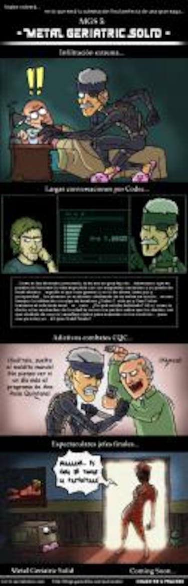 La quinta entrega que planea Kojima...