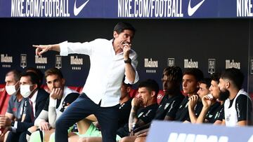 Marcelino Garc&iacute;a Toral en el Wanda Metropolitano.