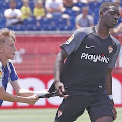 El Sevilla sale en defensa de su alevín Ibra