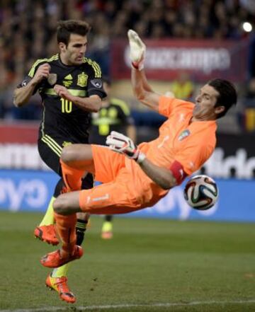 Cesc Fábregas y Buffon.