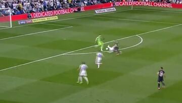 El fatídico error de la defensa que condenó al Leeds de Bielsa