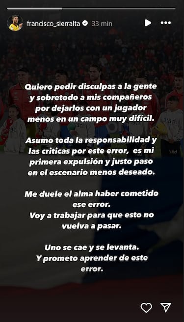 “Asumo toda la responsabilidad y las críticas... me duele el alma”