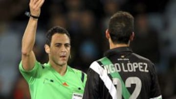 Íñigo López también fue expulsado.