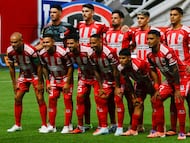 Futbol, Union La Calera vs Audax Italiano.
Fecha 5, Liga de Primera 2026.
El equipo de Union La Calera es fotografiado durante el partido de primera division contra Audax Italiano disputado en el estadio Nicolas Chahuan de La Calera, Chile.
27/02/2026
Andres Pina/Photosport
Football, Union La Calera vs Audax Italiano.
5th turn, 2026 First Division League.
Union La Calera team are pictured during a first division match against Audax Italiano at Nicolas Chahuan stadium in La Calera, Chile.
27/02/2026
Andres Pina/Photosport