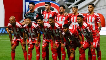 Futbol, Union La Calera vs Audax Italiano.
Fecha 5, Liga de Primera 2026.
El equipo de Union La Calera es fotografiado durante el partido de primera division contra Audax Italiano disputado en el estadio Nicolas Chahuan de La Calera, Chile.
27/02/2026
Andres Pina/Photosport
Football, Union La Calera vs Audax Italiano.
5th turn, 2026 First Division League.
Union La Calera team are pictured during a first division match against Audax Italiano at Nicolas Chahuan stadium in La Calera, Chile.
27/02/2026
Andres Pina/Photosport