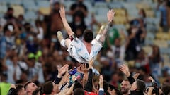 La emocionante arenga de Messi antes de ganar la Copa América