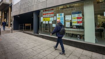 Archivo - Oficina de Empleo ubicada en Madrid