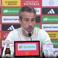 Jorge Vilda explica la lista: “María Pérez es nuestra Sergio Busquets; es una apuesta, sí”