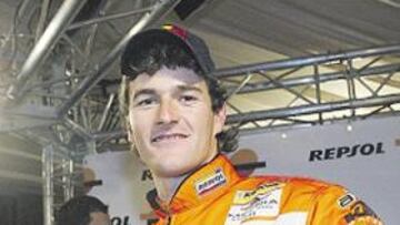 <b>FAVORITO. </b>Marc Coma, durante la pasada presentación del Repsol KTM celebrada en Madrid.