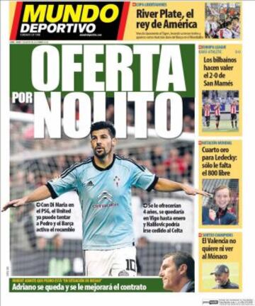 Portadas de la prensa deportiva