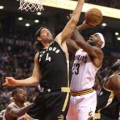 LeBron, segundo aviso: reunión tras perder en Toronto