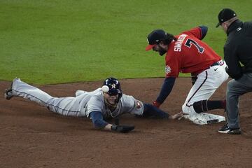 La noche de este viernes Atlanta Braves recibió a Houston Astros en SunTrust Park para protagonizar el Juego 3 de la Serie Mundial.