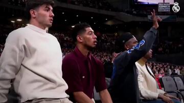 Lo estabais esperando: el vídeo de Mbappé, Bellingham, Modric y Vinicius en ‘plan hooligan’ viendo el Madrid-Barça