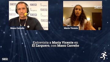 Así cuenta María Vicente la conversación que tuvo con los jueces que anularon su salto