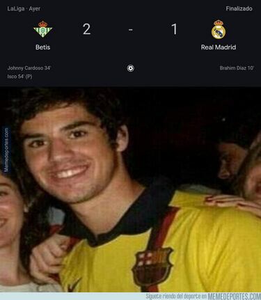 La derrota del Madrid, el Barça... Los memes más divertidos de la jornada