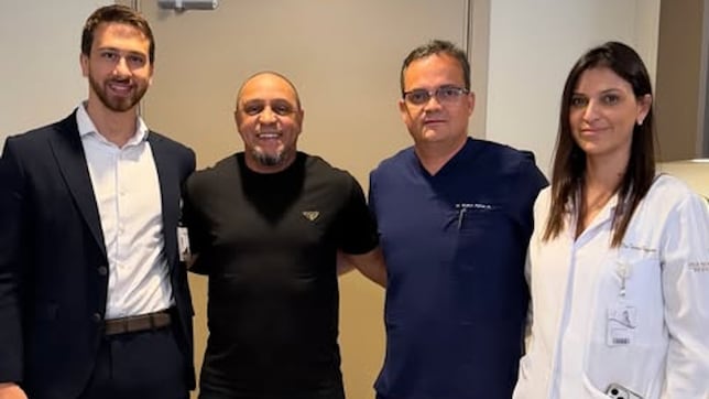 Roberto Carlos recibe el alta