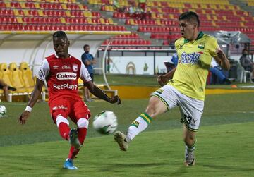 El lateral derecho fue uno de los puntos más altos de Independiente Santa Fe durante esta temporada. El jugador aportó tanto en defensa como en ataque y consiguió el subcampeonato en su quinta temporada con los bogotanos.
Partidos: 25