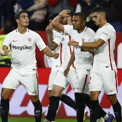 Ben Yedder pone segundo al Sevilla a lo Romario