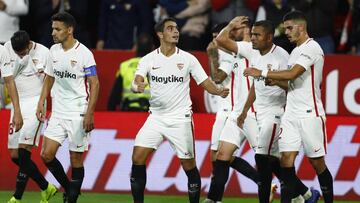 Ben Yedder pone segundo al Sevilla a lo Romario