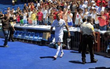 Presentación de Danilo como nuevo jugador del Real Madrid 